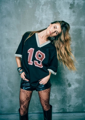 Adia football tee Black Copenhagen Muse 